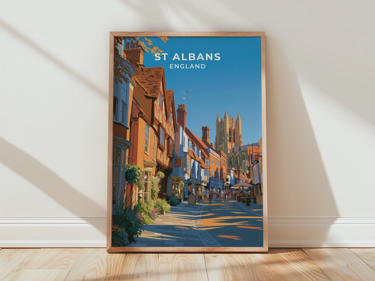 St Albans Poster - WanderWall