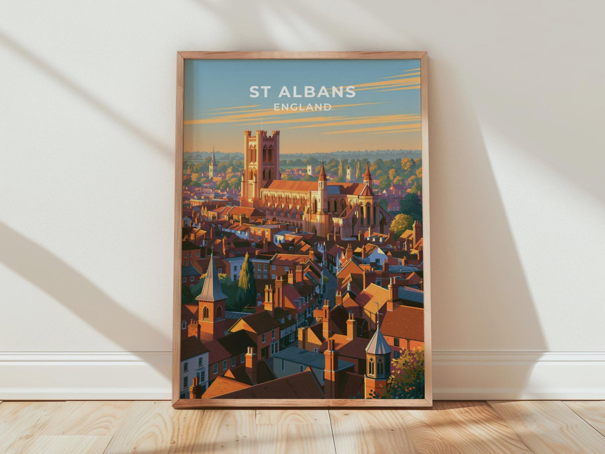 St Albans Poster - WanderWall