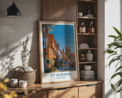 St Albans Poster - WanderWall