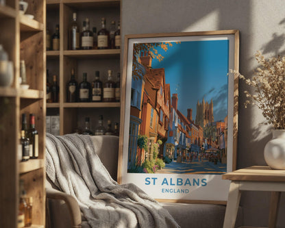 St Albans Poster - WanderWall