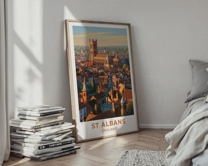 St Albans Poster - WanderWall