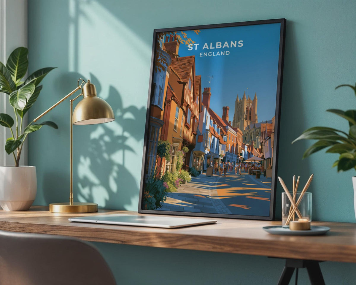 St Albans Poster - WanderWall