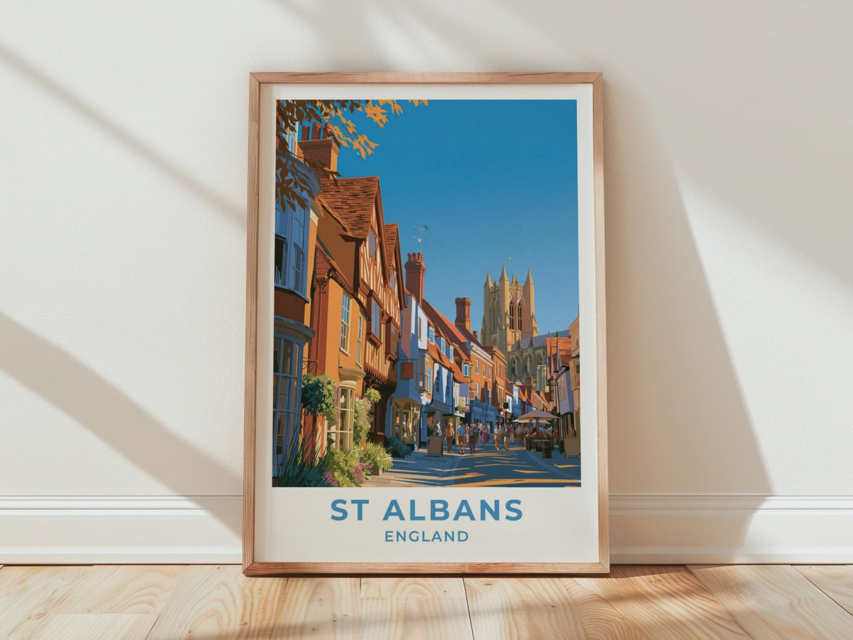 St Albans Poster - WanderWall