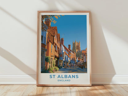St Albans Poster - WanderWall