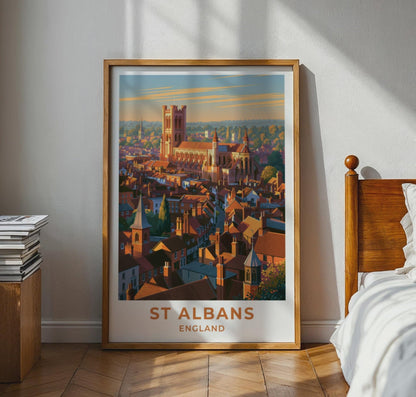 St Albans Poster - WanderWall