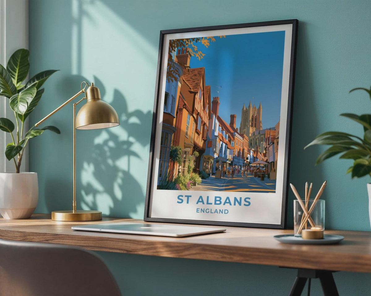 St Albans Poster - WanderWall