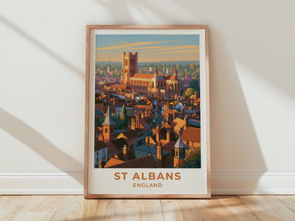 St Albans Poster - WanderWall