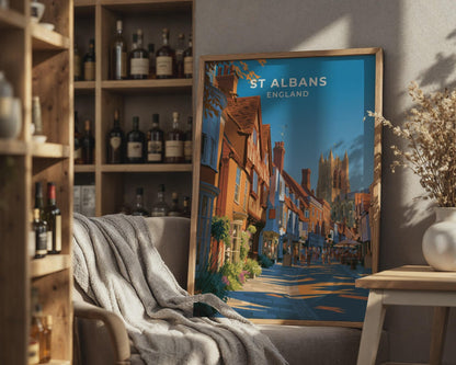 St Albans Poster - WanderWall