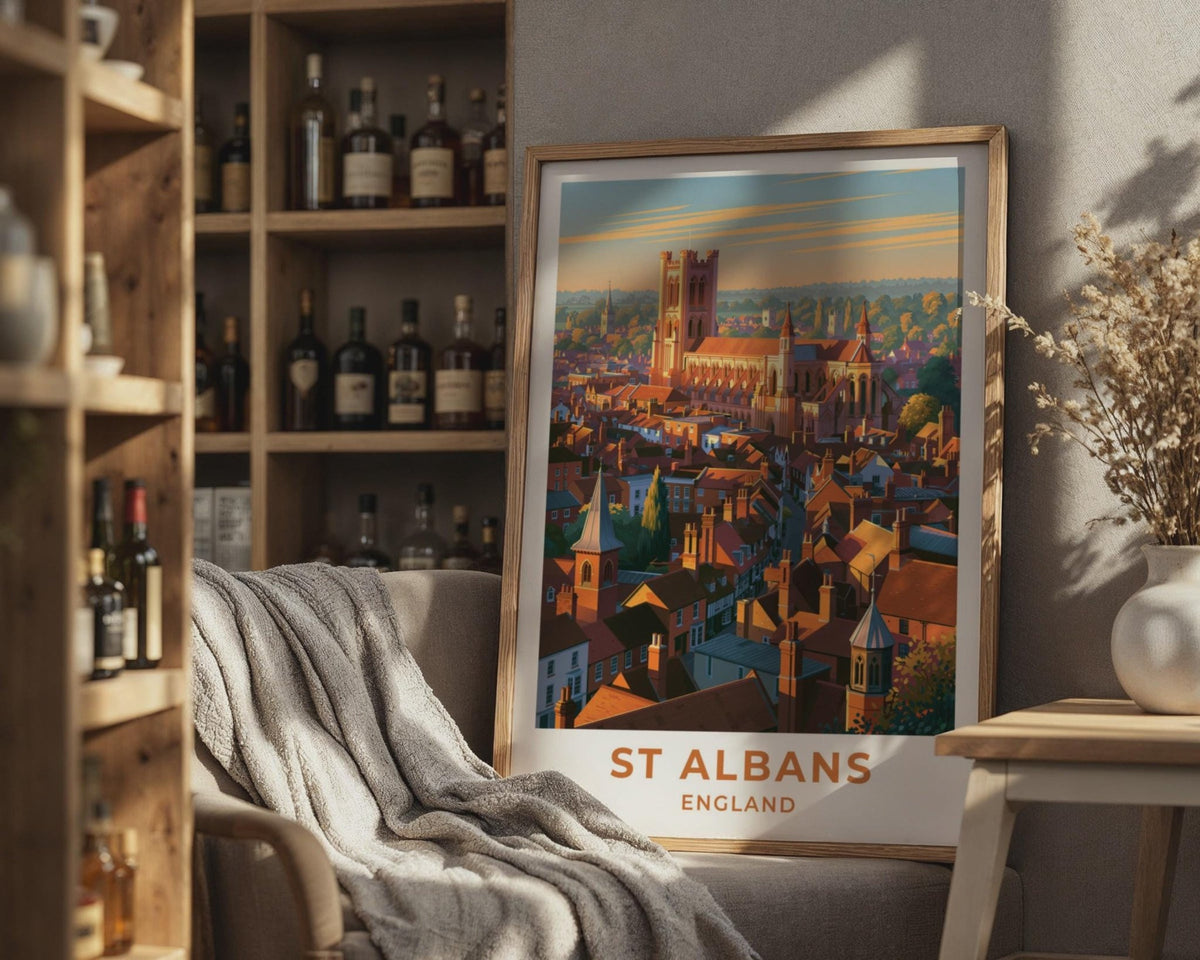 St Albans Poster - WanderWall