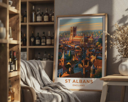 St Albans Poster - WanderWall
