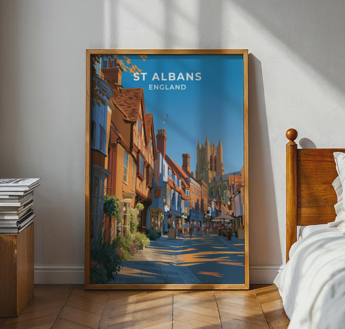 St Albans Poster - WanderWall