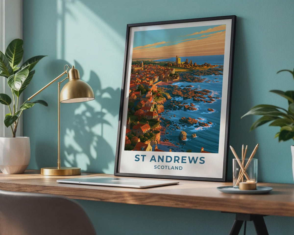 St Andrews Poster - WanderWall