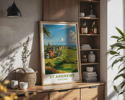 St Andrews Poster - WanderWall