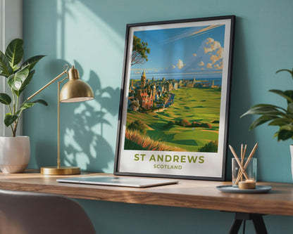 St Andrews Poster - WanderWall