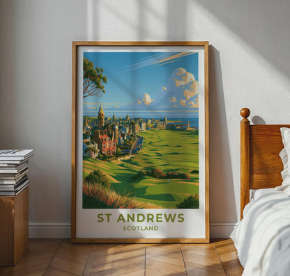 St Andrews Poster - WanderWall