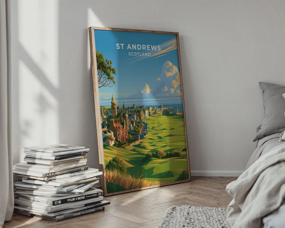 St Andrews Poster - WanderWall