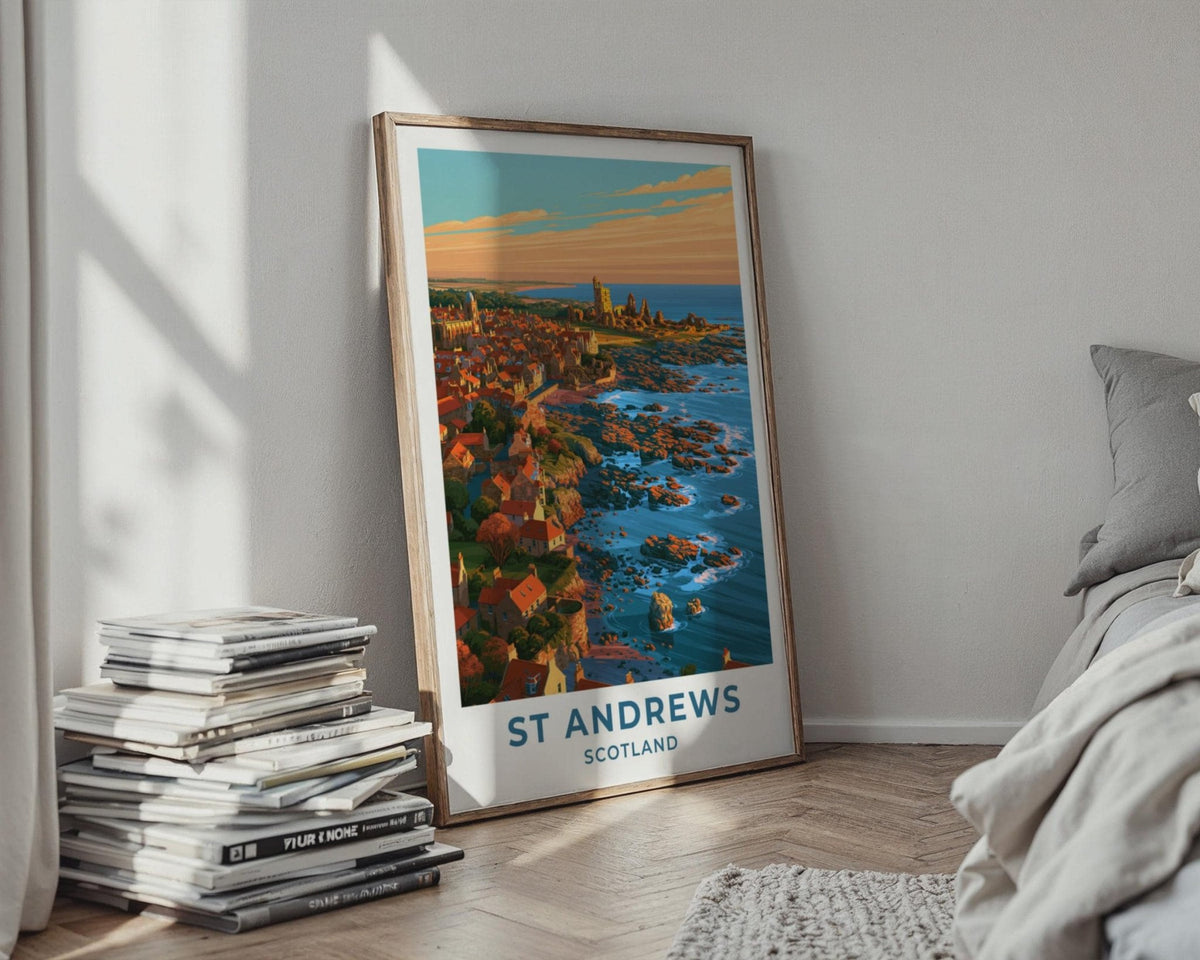 St Andrews Poster - WanderWall