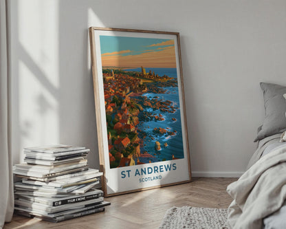 St Andrews Poster - WanderWall