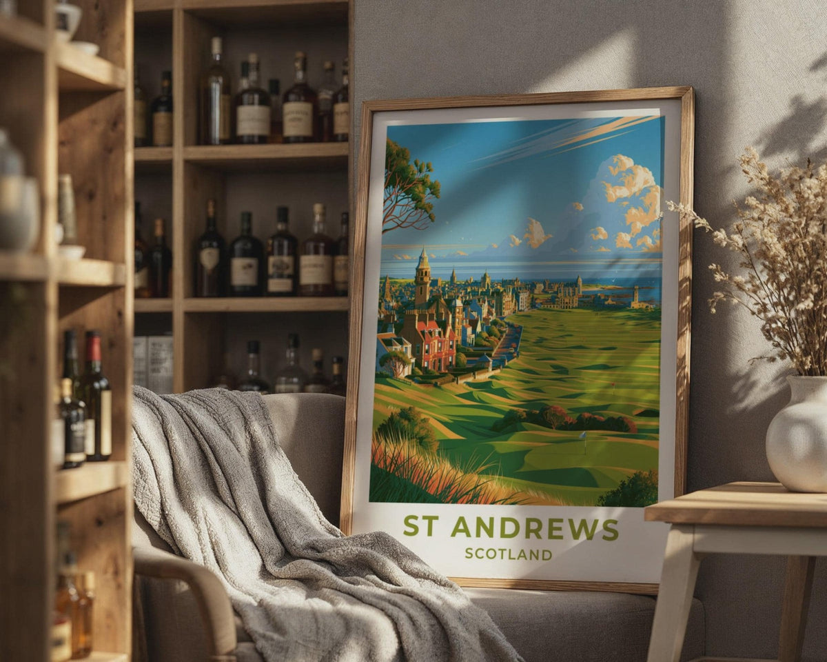 St Andrews Poster - WanderWall