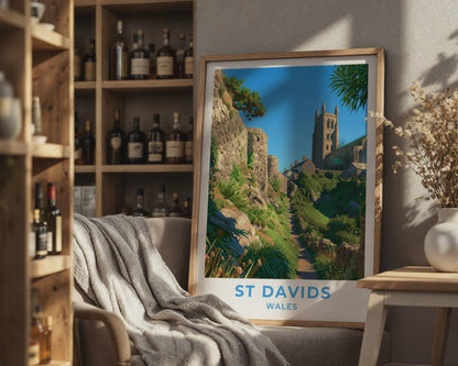 St Davids Cathedral Poster - WanderWall