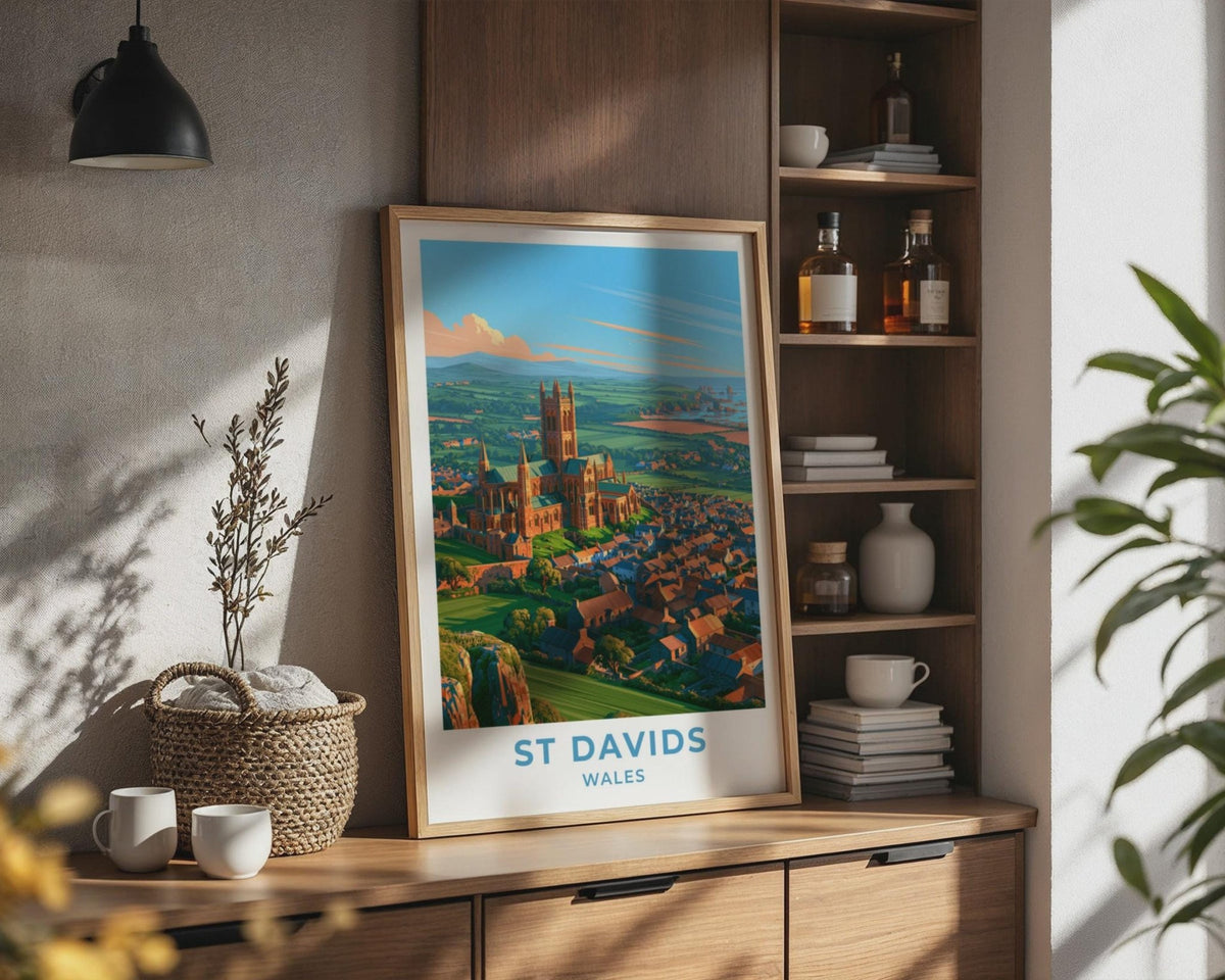 St Davids Cathedral Poster - WanderWall