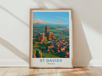 St Davids Cathedral Poster - WanderWall