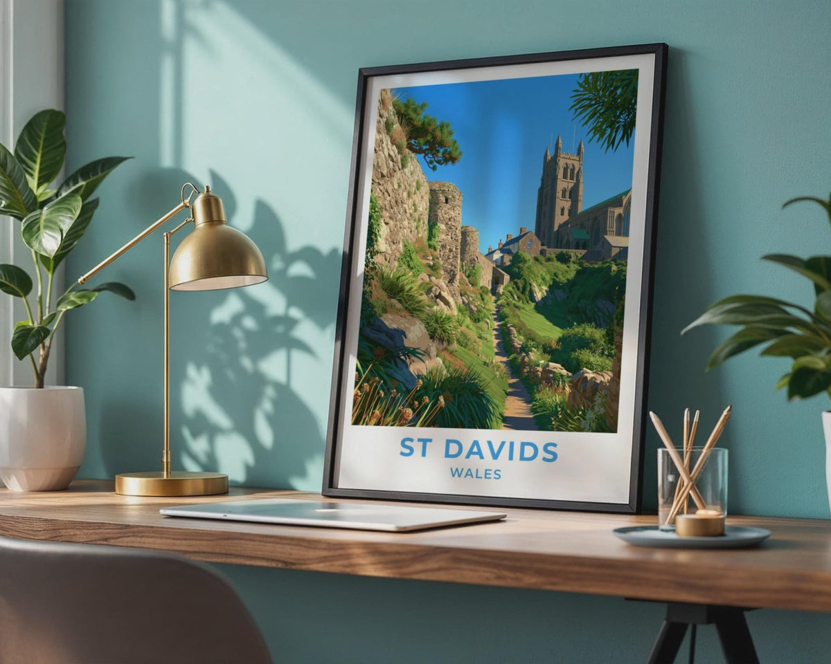 St Davids Cathedral Poster - WanderWall