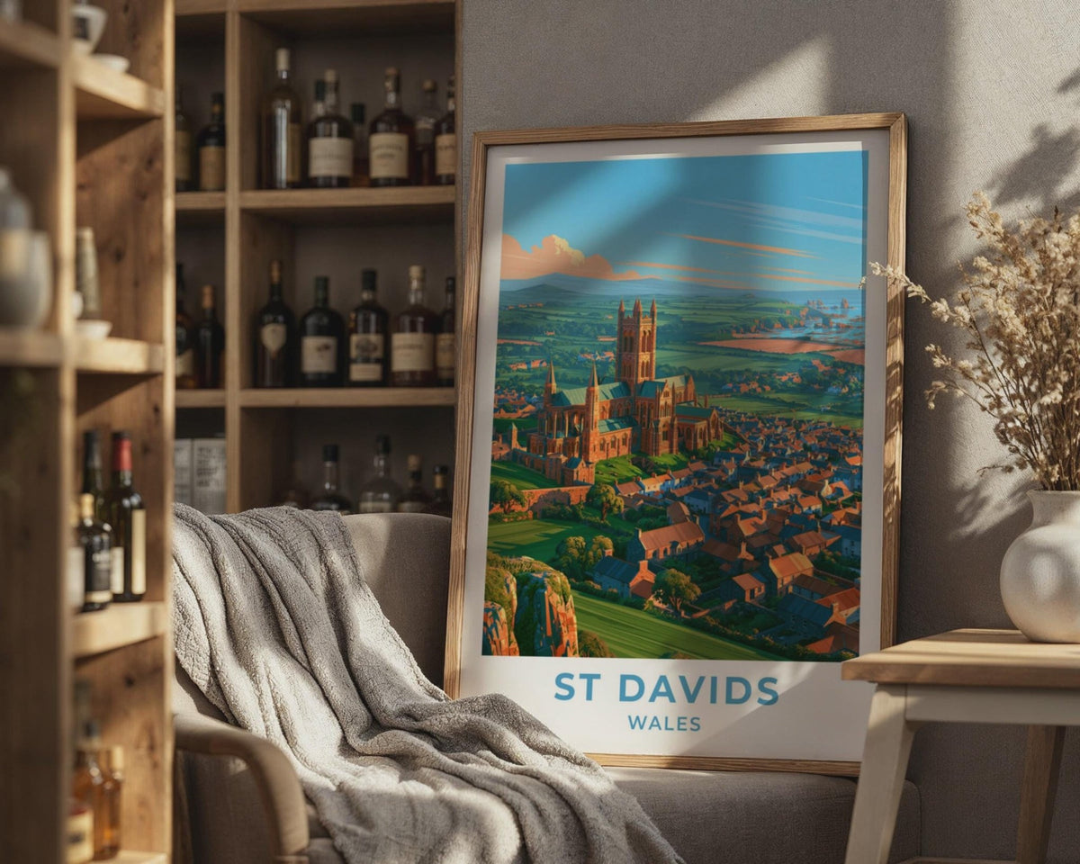 St Davids Cathedral Poster - WanderWall