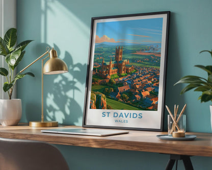 St Davids Cathedral Poster - WanderWall