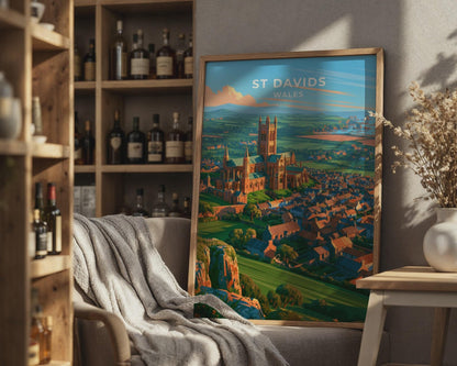 St Davids Poster - WanderWall