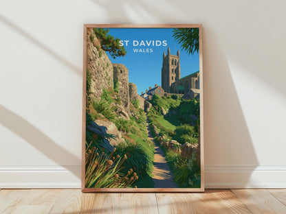 St Davids Poster - WanderWall