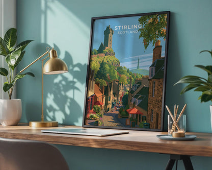 Stirling Poster - WanderWall