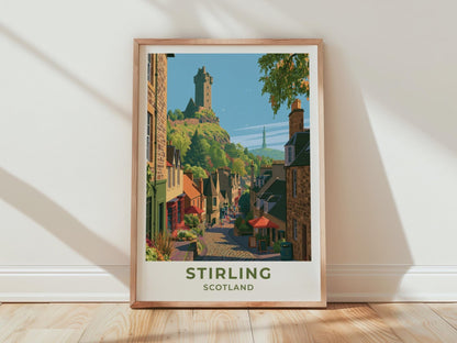 Stirling Poster - WanderWall