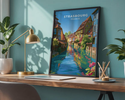 Strasbourg Poster - WanderWall
