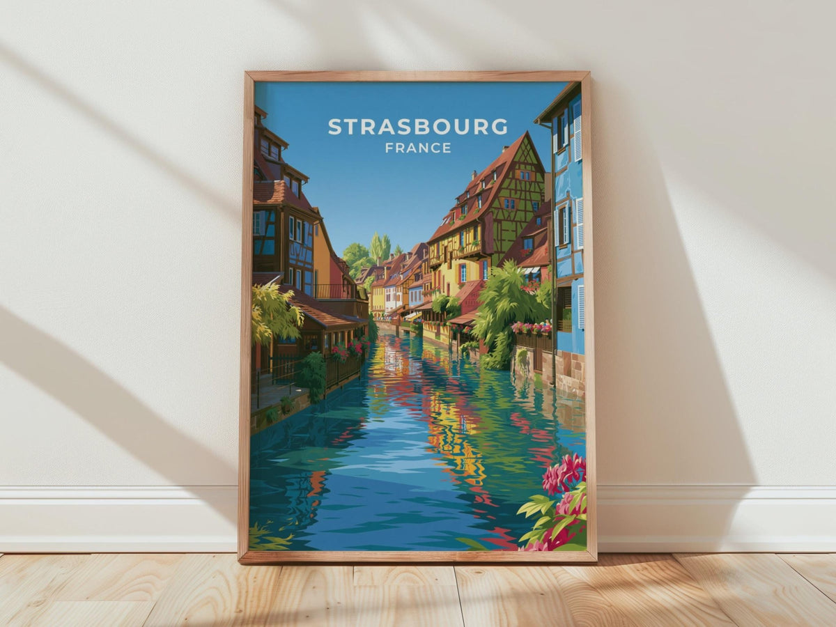 Strasbourg Poster - WanderWall