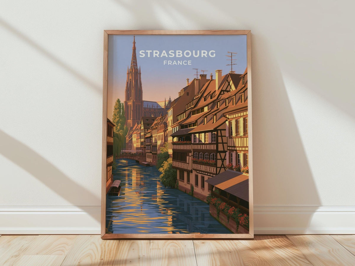 Strasbourg Poster - WanderWall