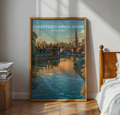 Stratford-upon-Avon Poster - WanderWall