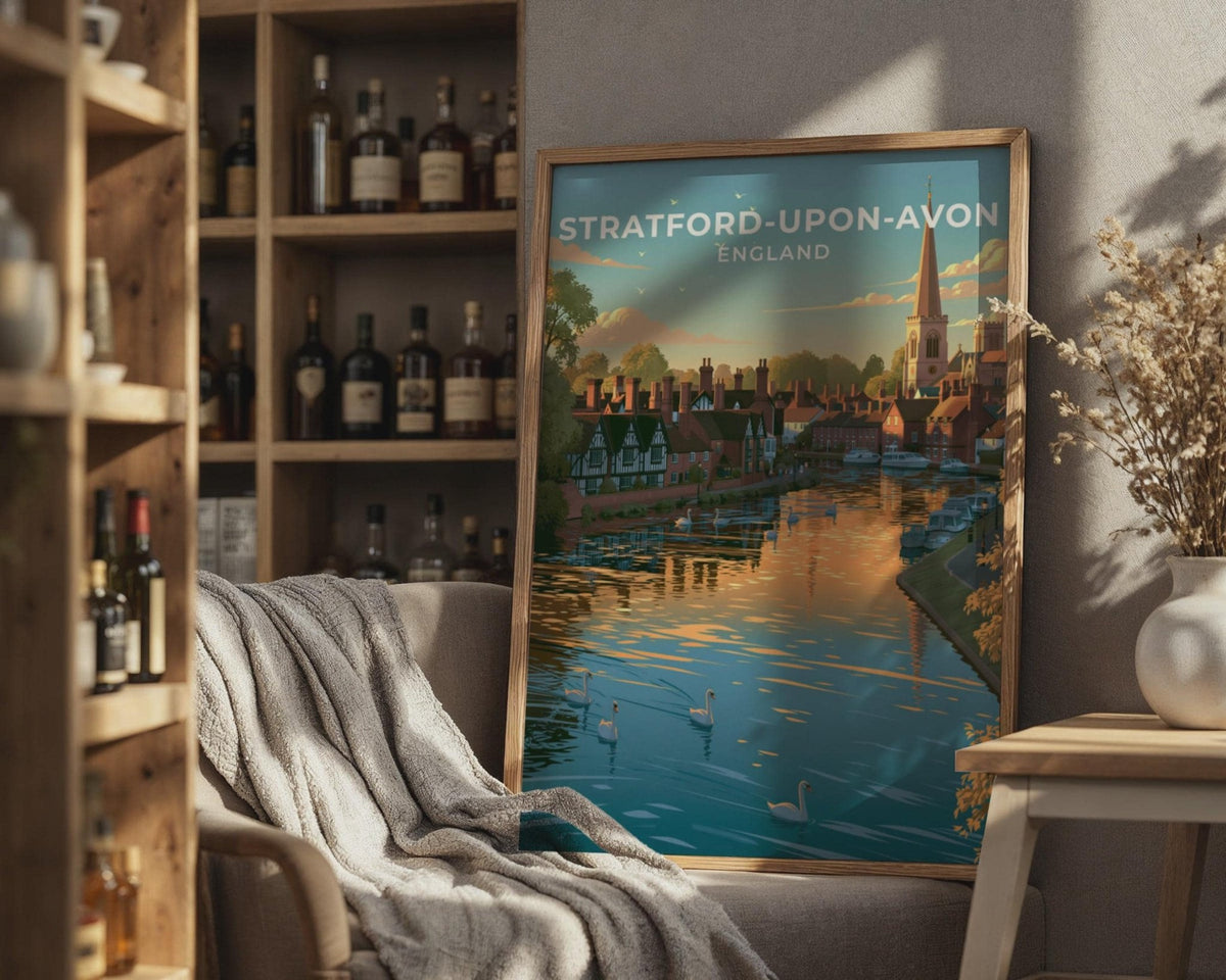 Stratford-upon-Avon Poster - WanderWall