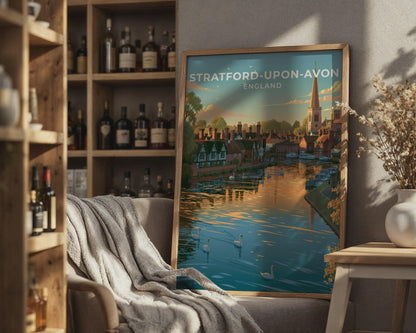 Stratford-upon-Avon Poster - WanderWall