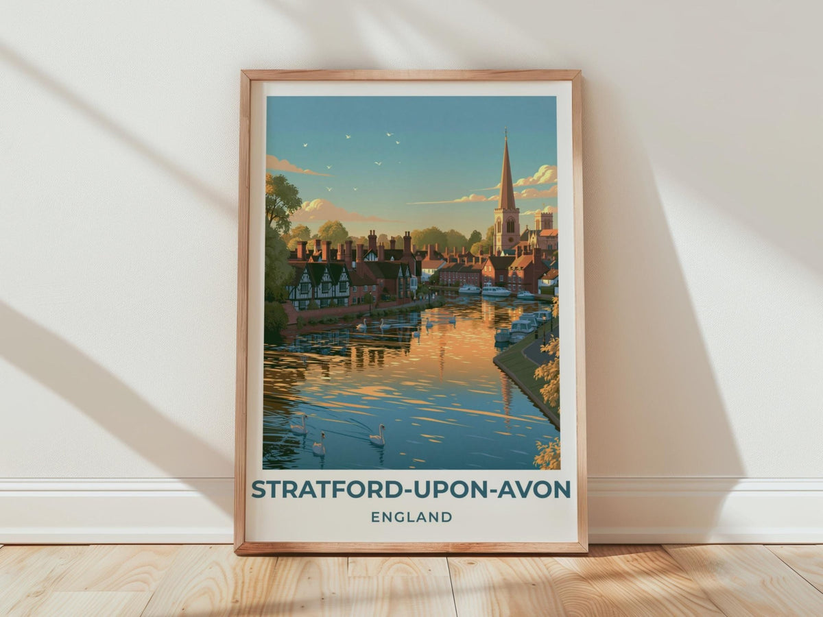 Stratford-upon-Avon Poster - WanderWall
