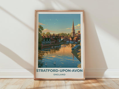 Stratford-upon-Avon Poster - WanderWall