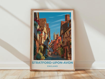 Stratford-upon-Avon Poster - WanderWall