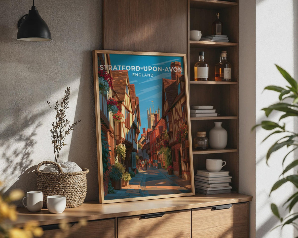 Stratford-upon-Avon Poster - WanderWall