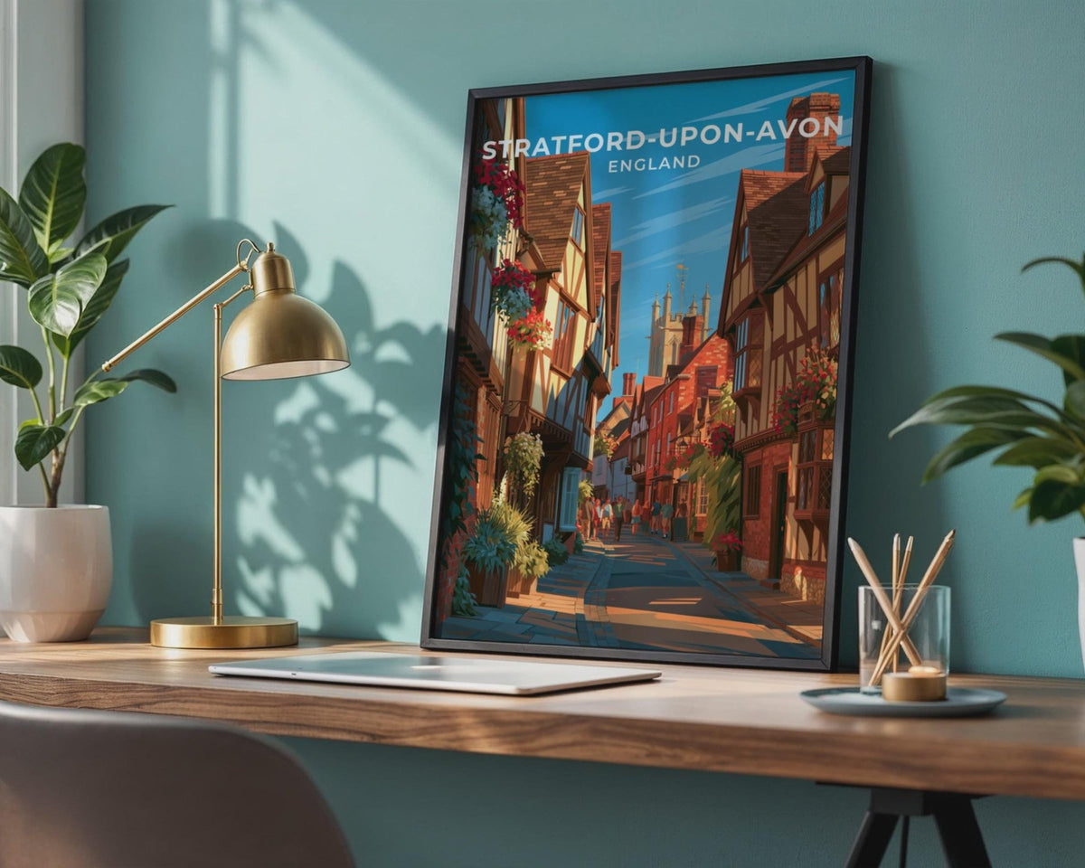 Stratford-upon-Avon Poster - WanderWall