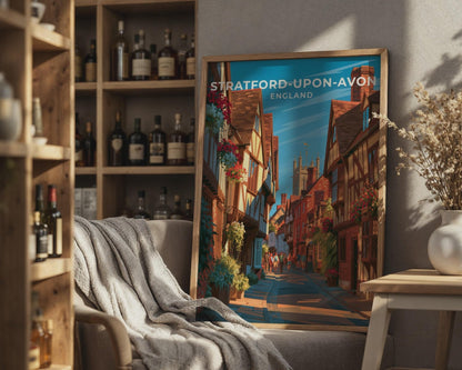 Stratford-upon-Avon Poster - WanderWall