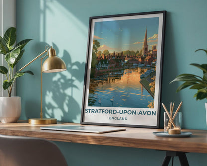 Stratford-upon-Avon Poster - WanderWall