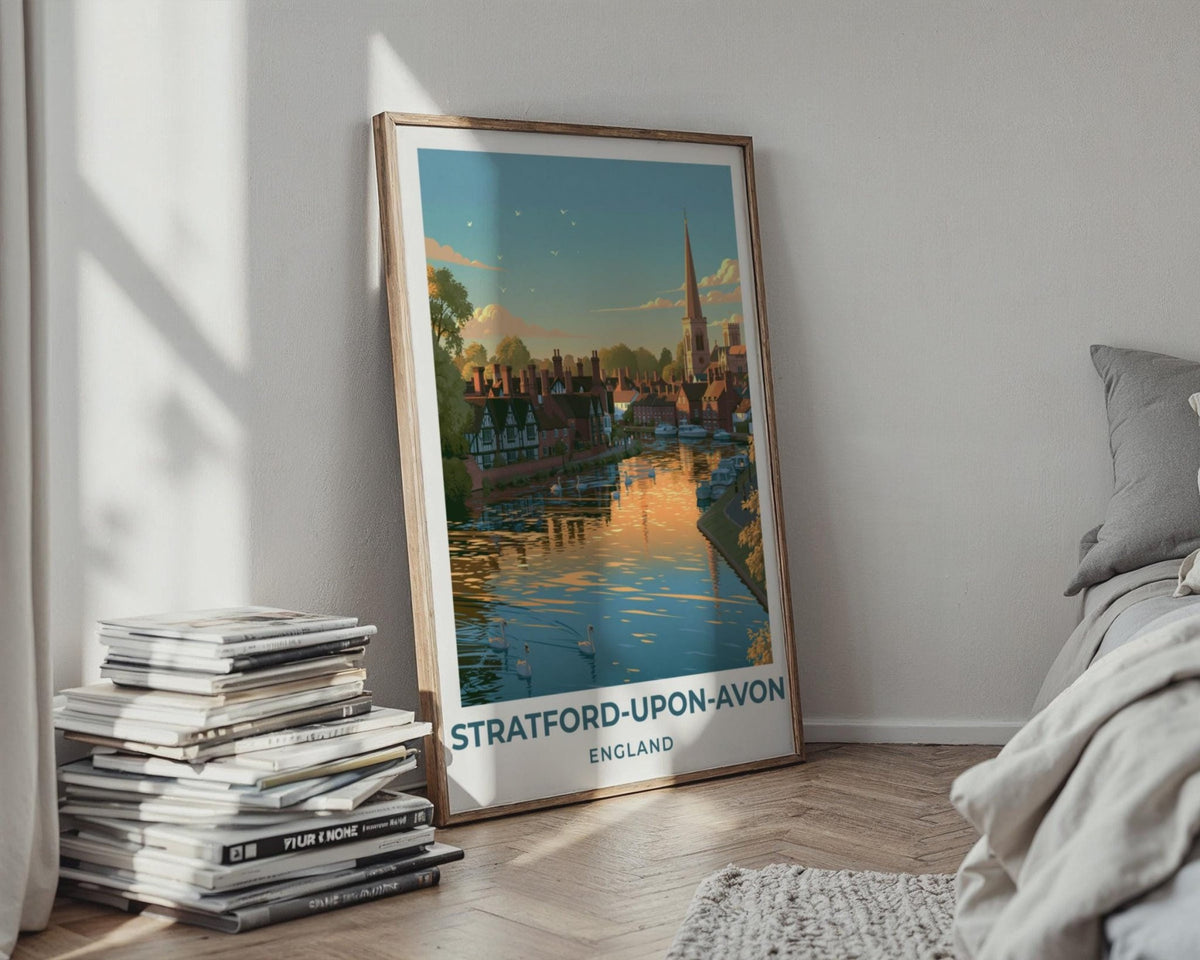 Stratford-upon-Avon Poster - WanderWall
