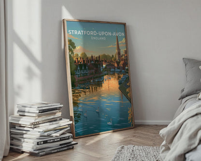 Stratford-upon-Avon Poster - WanderWall