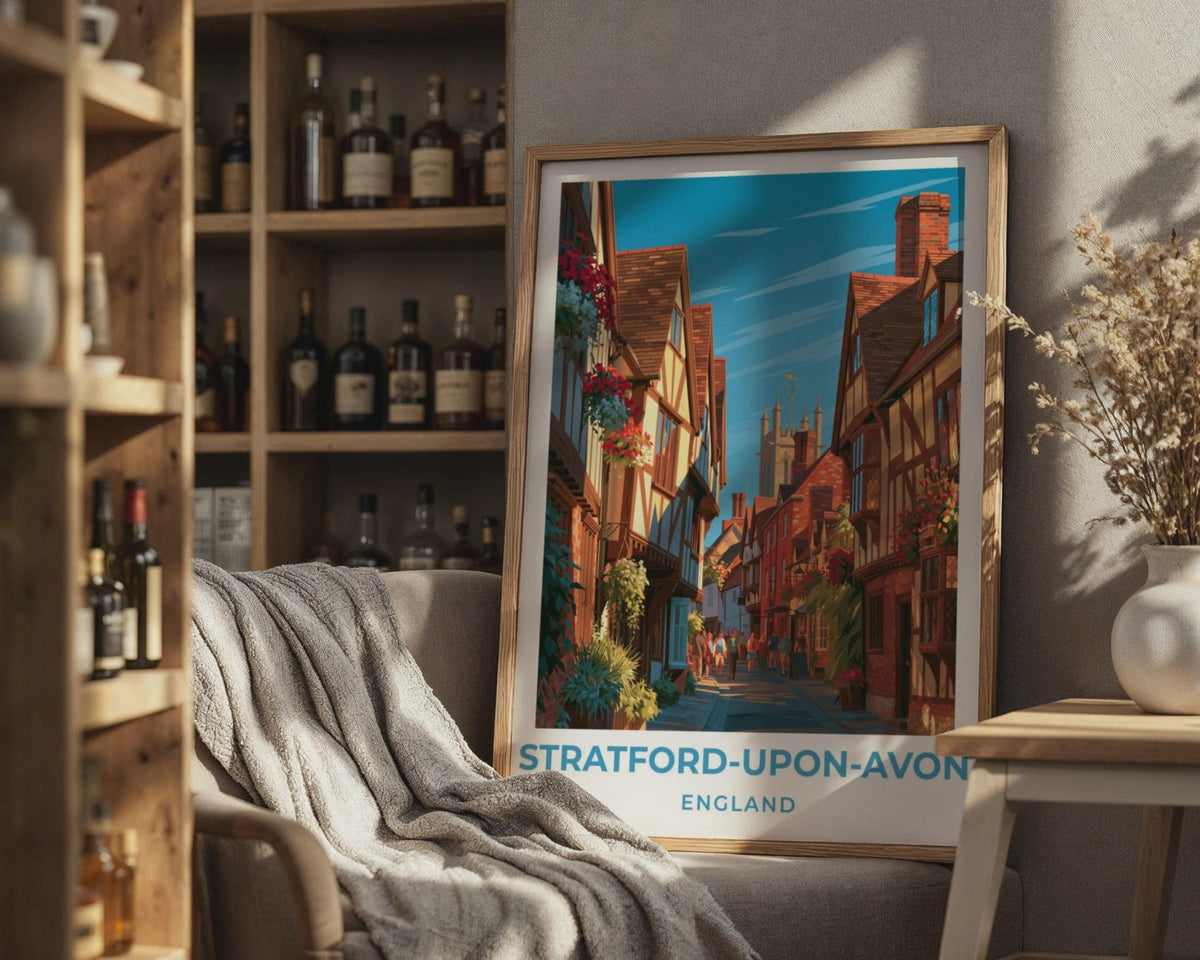 Stratford-upon-Avon Poster - WanderWall