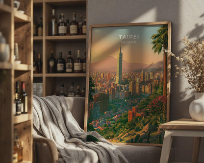 Taipei Poster - WanderWall